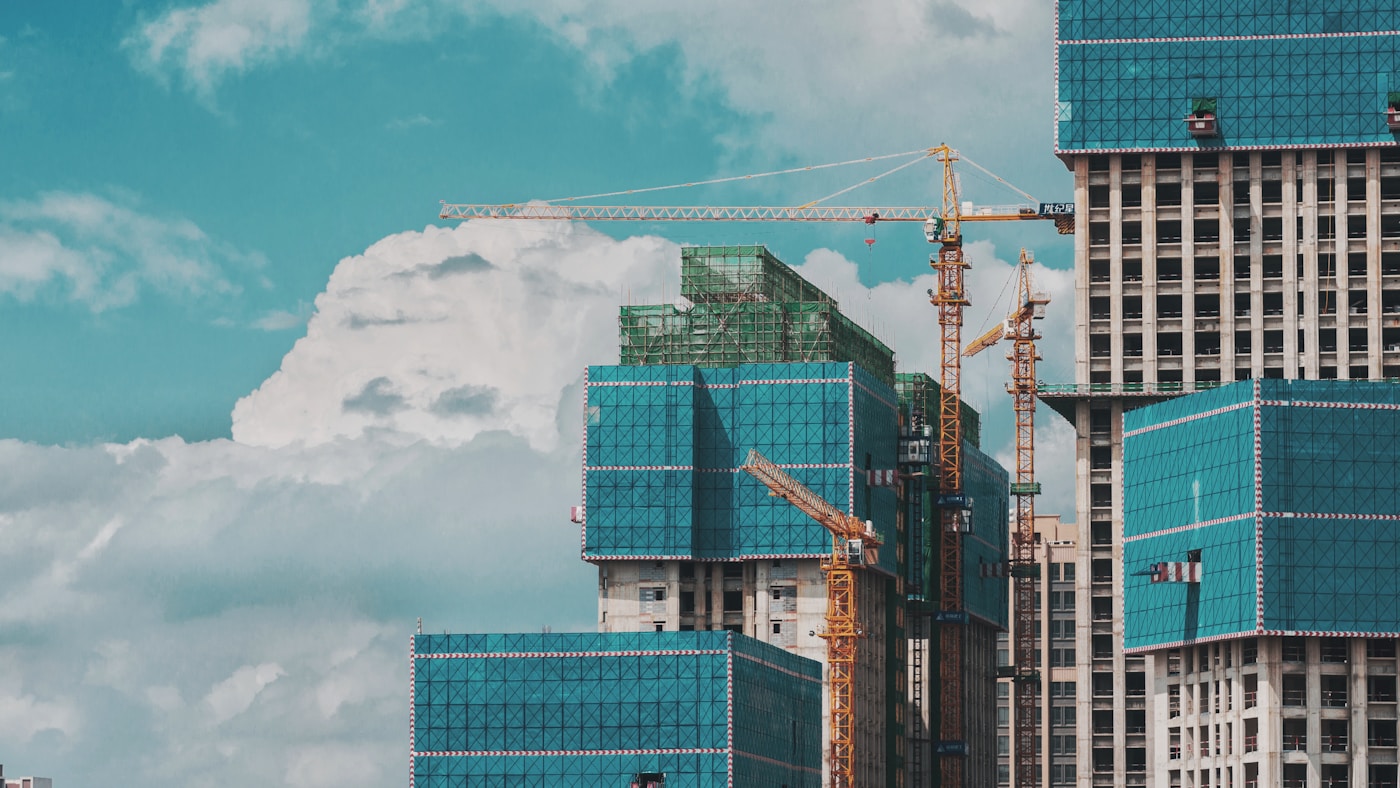 High-rise construction site in Argentina